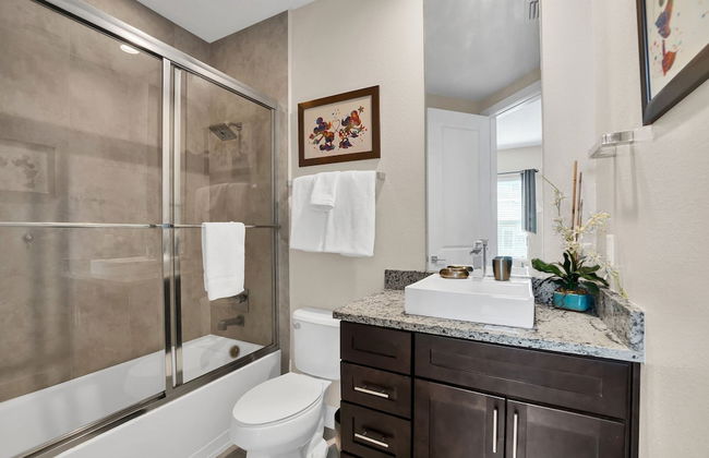 5 BR 6 BA Villa 5min Disneyworld Hot Tub BBQ - Foto 35