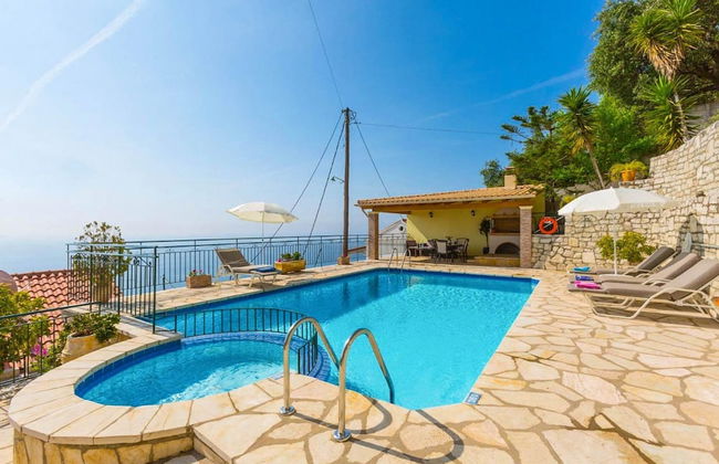 Villa Aris Large Private Pool Walk to Beach Sea Views A C Wifi - 2453 - Foto 37