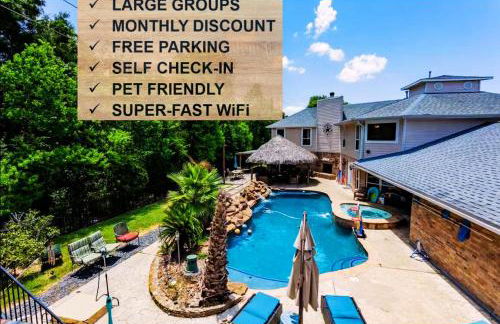 Crosby Backyard Oasis with Weekday Specials! - Foto 1