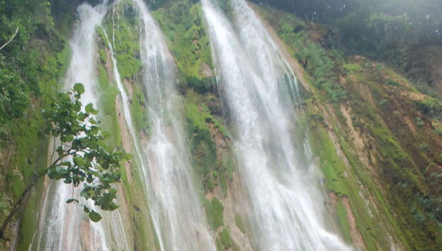Scorcio della cascata El Limón