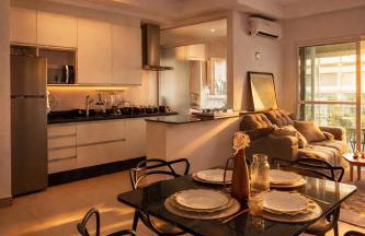 Apto Completo 2 Quartos em Frente ao Shopping com Vaga - Foto 8