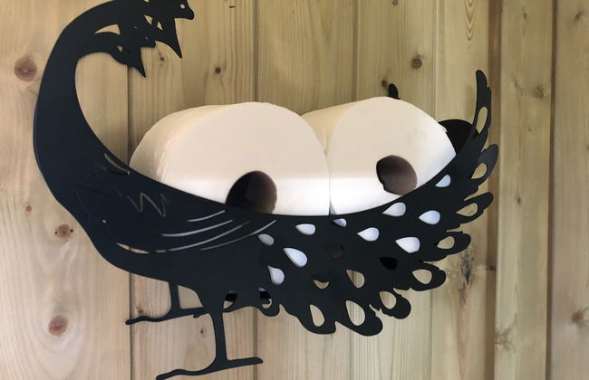 The Peacock Shepherds Hut at Hafoty Boeth - Foto 13