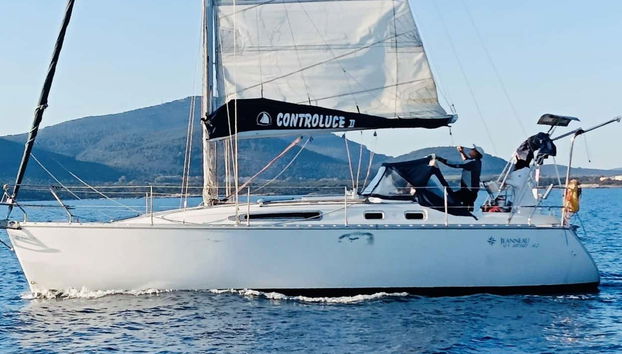 Balade en voilier au cap Caccia - Photo 3, À toute vitesse avec le vent en poupe