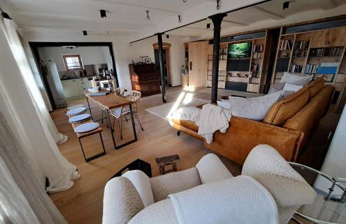 Exklusives STALL-LOFT "ZUM PULVERER" - Naturdesign hinter historischen Mauern - AusZeit für 2 inmitten des Isarwinkels - Foto 9