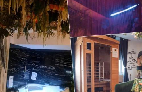 Spa-Sauna-Ciel de pluie tropicale-Champagne Nuit Romantique - Escapade Mâconnaise - Foto 1