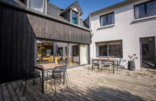 hjem Port Blanc A breathtaking setting facing th - Foto 13