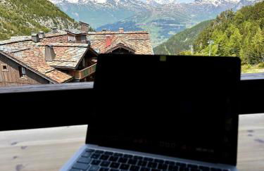 Appartement style chalet 5* vue Mont-Blanc - Arc 1950 - Foto 15