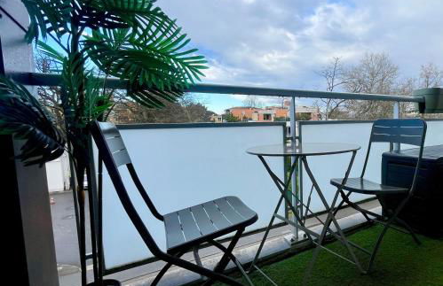 Bel Appart avec 2 chambres - Parking et Clim - Métro Argoulets - Photo 22