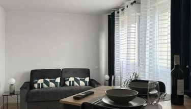 cosy moderne chaleureux équipé proche tram - Foto 3