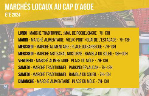 Au bord de l'eau - Appartement cosy au Cap d'Agde - Foto 33