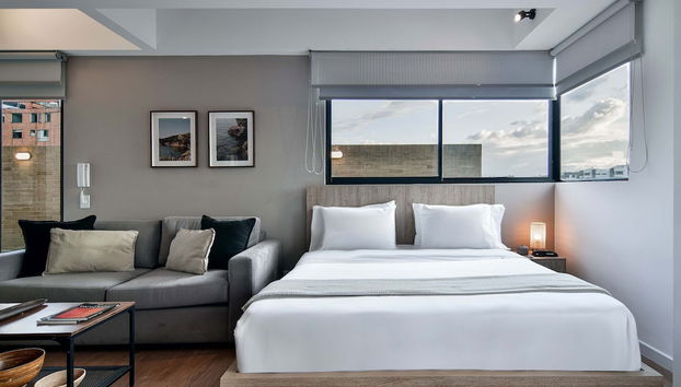 w Splendid Loft w Perfect Terrace in Usaquen - Foto 2, Habitación