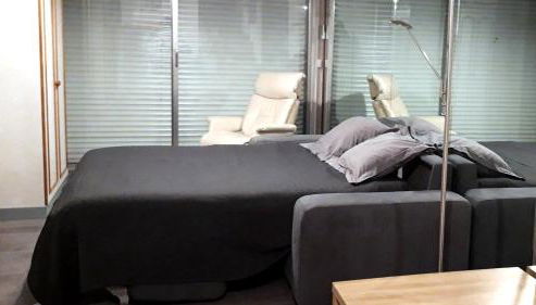 Studio vue mer, balcon face port de Garavan, plage et gare à pied - Foto 5, heating