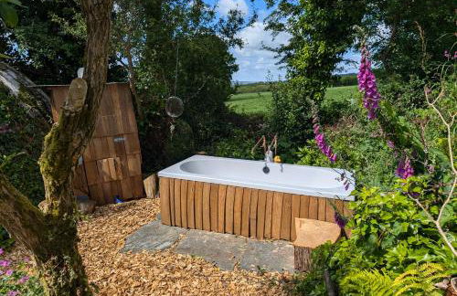 Dreckly cabin - Lydcott Glamping with Cornish sea views - Foto 14