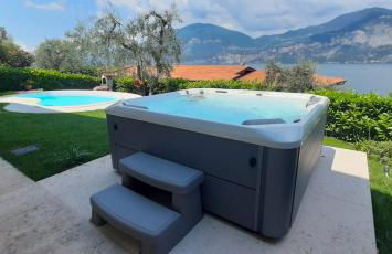 Villa Mimosa-Con piscina e vista lago - Foto 16