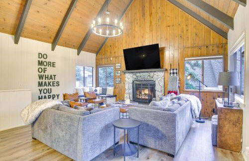 Cozy and Chic Lake Arrowhead Cabin with Deck! - Foto 1