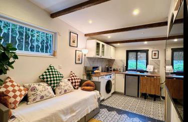 Exquisite tiny house with garden and air con - between Paris-Disneyland - 3mins from train station - Foto 12