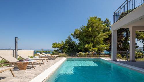 Beachfront villa Pensa private pool, 3-bedroom - Foto 5