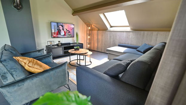 Comfy Apartment with Dishwasher near Durbuy - Foto 5, Sala de estar