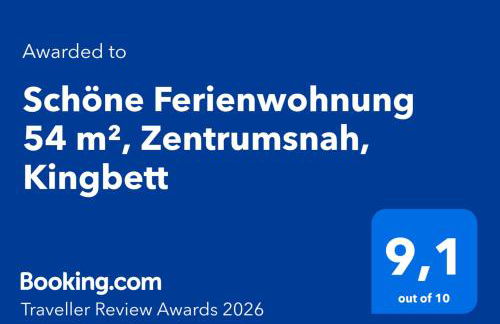 Schöne Ferienwohnung 54 m², Zentrumsnah, Kingbett - Foto 5