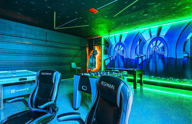 Villa Pool Spa Near Disney 9br 1571 - Foto 36