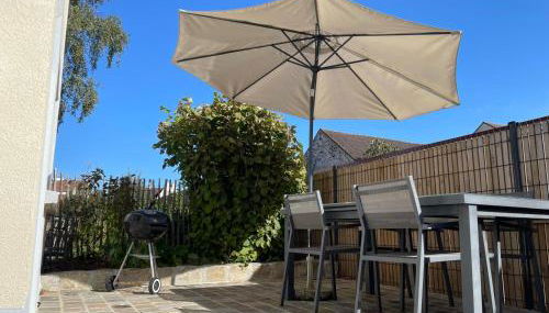 Maison plein pied proche de Paris, 1 chambre capacité 4 personnes, Parking privé, Terrasse privée - Foto 4