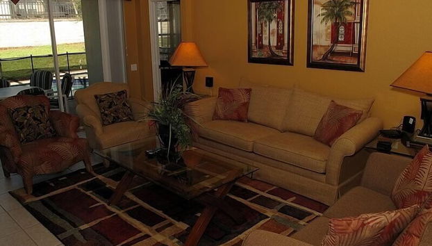 Coin salon dans le hall