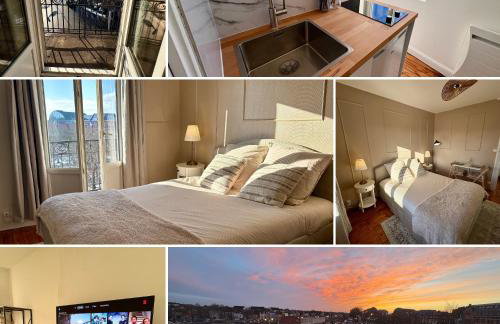 Suite Style Hôtel avec Balcon Vue Gare Netflix - Foto 3