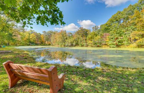 Pocono Getaway A frame Cabin w/ Hot Tub Sauna - Foto 7