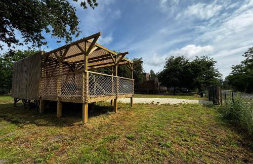 Domaine construction bois sur pilotis dans une chênaie proche océan - Foto 4