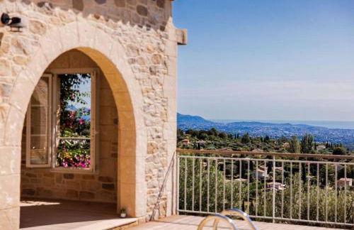 Le Mas d'Azur - Villa d'exception avec vue panoramique sur la Baie des Anges - Foto 13