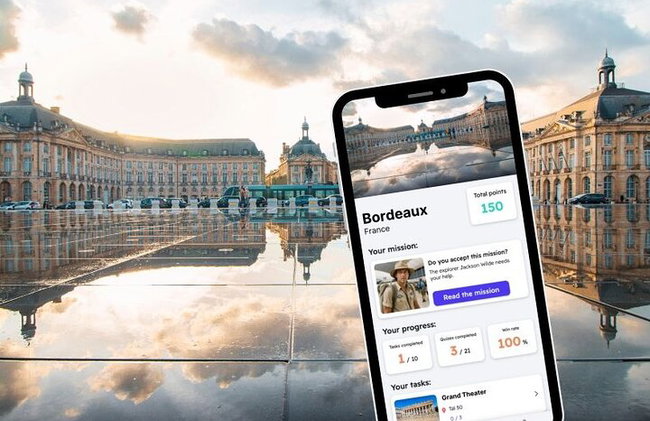 Bordeaux Exploration Game and City Tour on your Phone - Photo 1