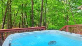 Emerald Cabin W/Hot tub, Firepit, Lake, Skiing - Foto 4, Garden view