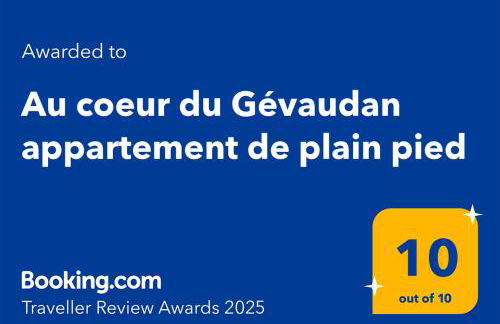 Au coeur du Gévaudan appartement de plain pied - Foto 8