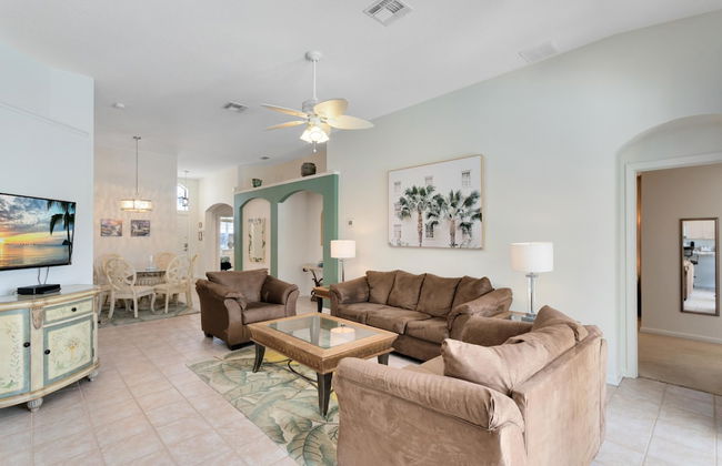 4 Bedroom 3 Bath South Facing Pool Spa Villa - Foto 10