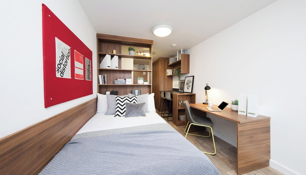 Student Only Studio with Modern Kitchen - Foto 5, Habitación