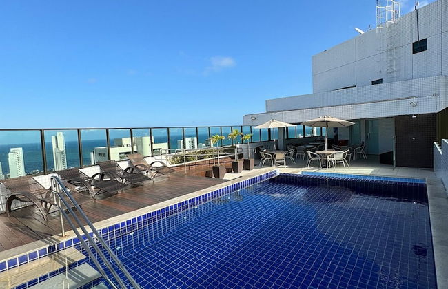 Flat no Beach Class Santa Maria - Foto 16