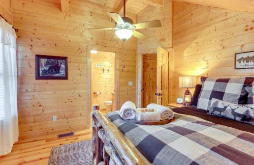 Game Room and Hot Tub Cabin 9 Mi to Blue Ridge! - Foto 19