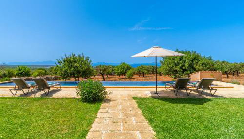 Finca Ca`n Jaumí, un paraíso con vista al mar y a la montaña - Foto 4, Garden, sunbed, Garden view