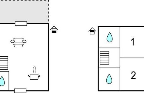 2 Bedroom Nice Home In Saint-Laurent-De-La-Ca - Foto 24