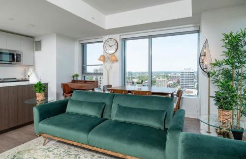 Central Square 3BR Condo with Downtown View Gym and Parking - Foto 29