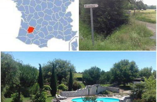 gîte 10 pers - Rimbes Casteljaloux - Foto 17