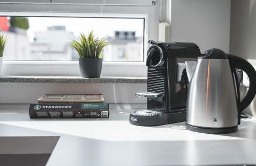 DELUXE APARTMENT 2 Schlafzimmer - Aufzug - kostenlos Parken - Balkon - Messe Flughafen - Foto 19