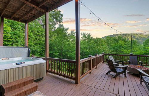The Remedy at Blue Ridge - mountain view cabin with hot tub and two fire pits - Foto 14