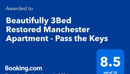 Beautifully 3Bed Restored Manchester Apartment - Pass the Keys - Foto 4