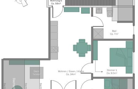 Ferienwohnung Baselblick, Eimeldingen - Foto 4