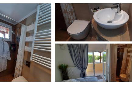 Blue Pastel-cliffside villa, shared pool, wild sandy beach nearby - Foto 17