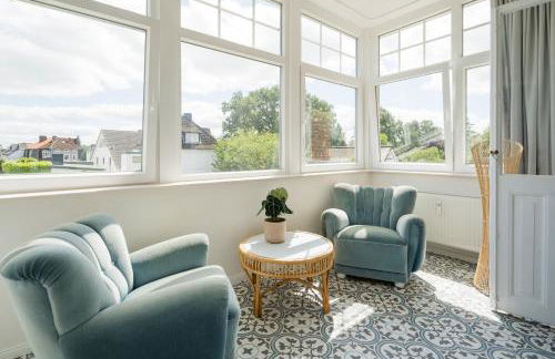 Modern Boho auf 145qm, 9 Gäste, Strandnah & Familienfreundlich - Foto 6