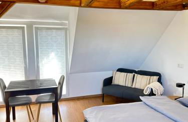 1 Zimmer Wohnung DG mit Klimaanlage und kleinen Balkon - Foto 4