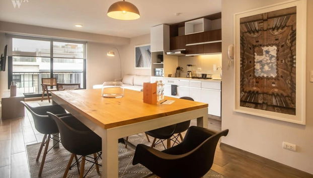 w High Ceiling and Classy 2BR in Miraflores - Foto 3, Habitación