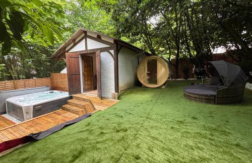 La Chaumière Luxury Domain with 2 Apartments Spa and Pool near Disneyland - Foto 28